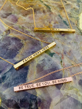 Empowerment Bar Necklace